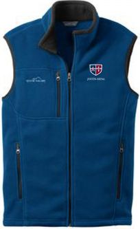 Eddie Bauer Fleece Vest, Deep Sea Blue